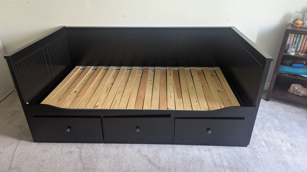 Ikea Hemnes Daybed Frame - Black Brown
