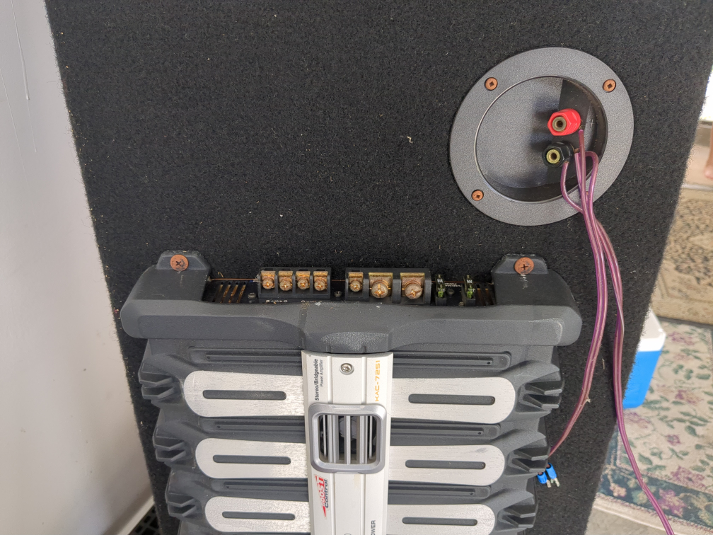 Kenwood KAC-7251 800W Amplifier & Subwoofer - photo 4