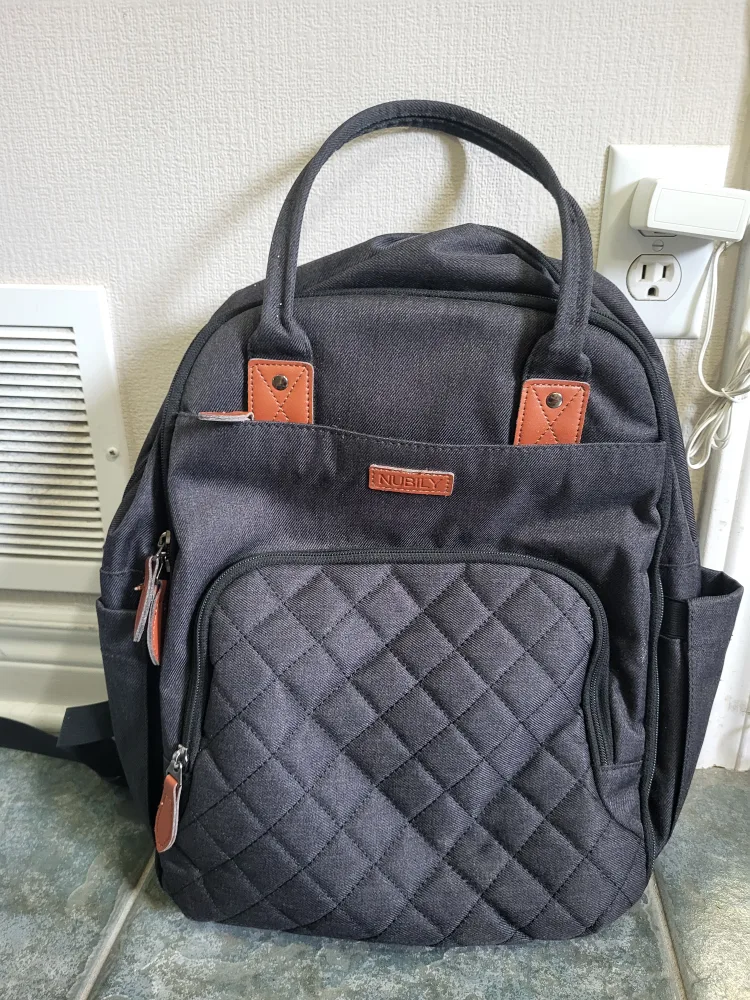 Nubily Diaper Bag Backpack - Grey