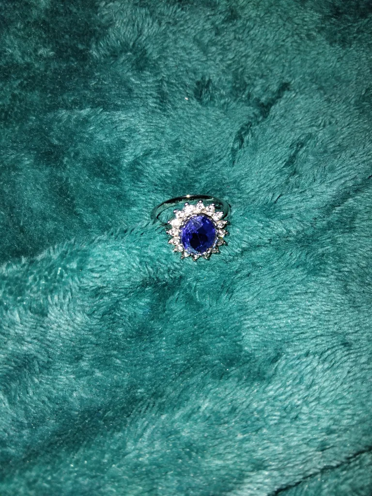 Ring with Blue Stone thumbnail