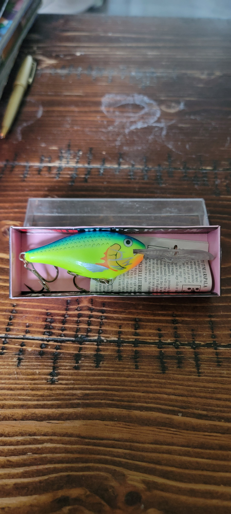 🥳VGC🤩 Rapala Risto Rap Fishing Lure Made in 🇮🇪 - photo 2