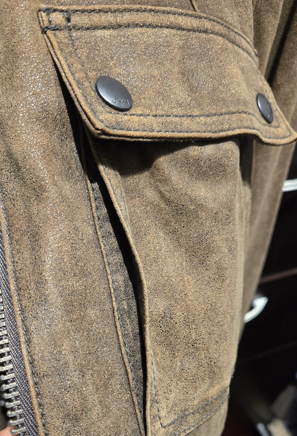 John Varvatos goat skin jacket image indicator(5)