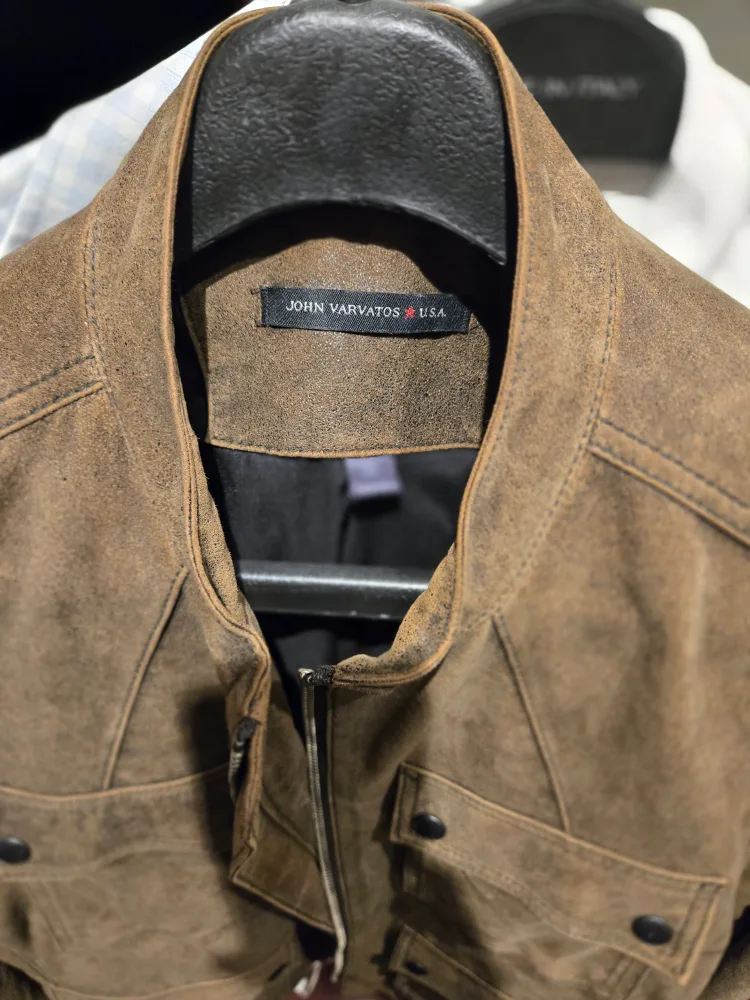 John Varvatos goat skin jacket image indicator(7)