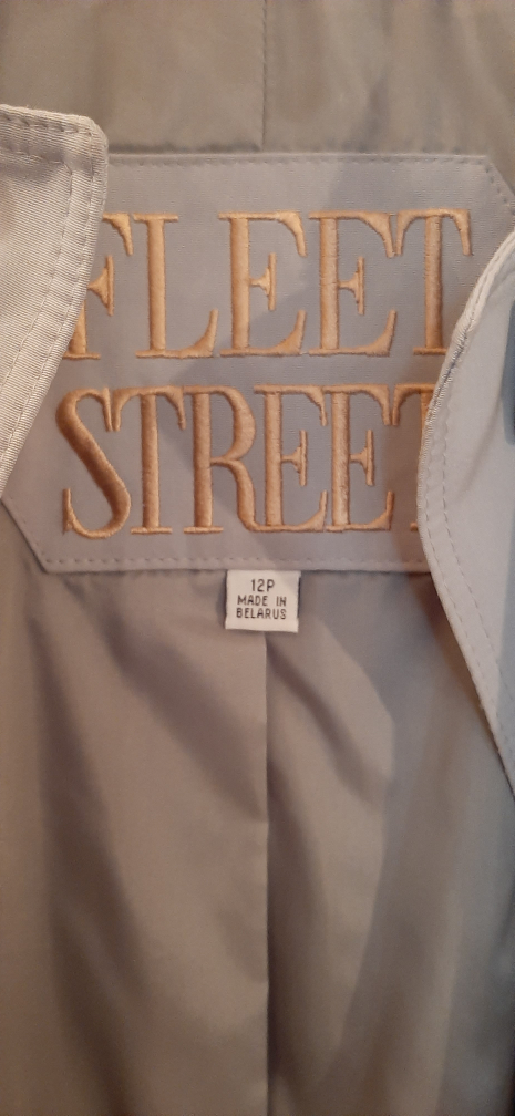 Fleet Street 12P seafoam Green Trench Coat - photo 2