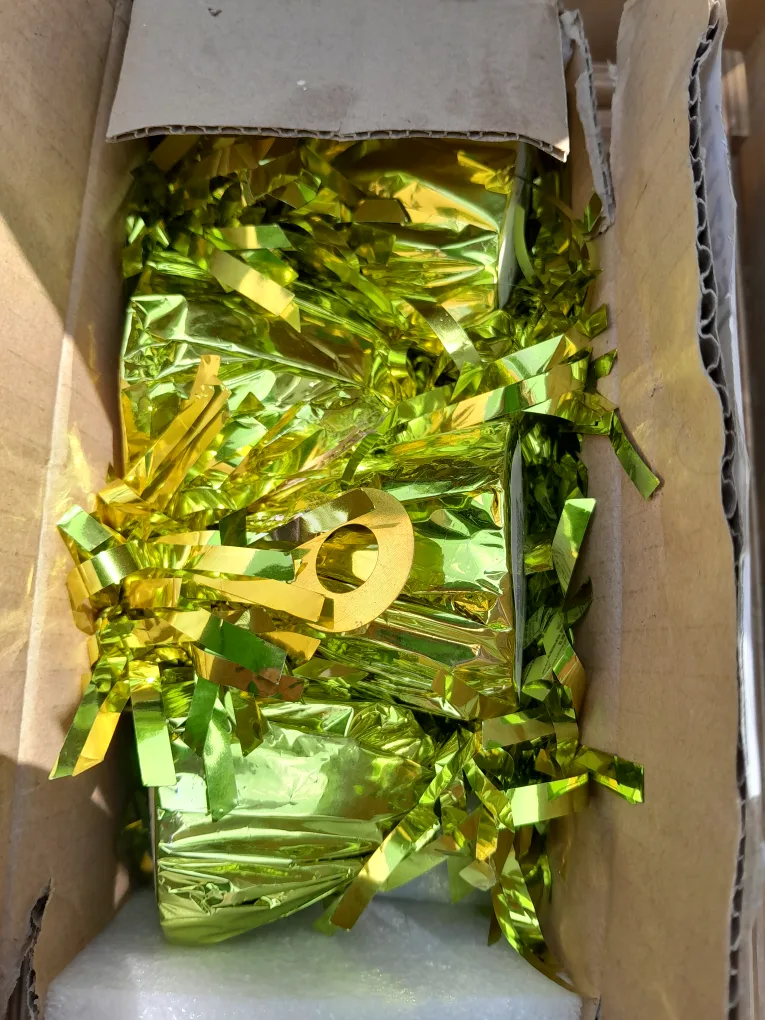 Yellow Confetti Balloon weights