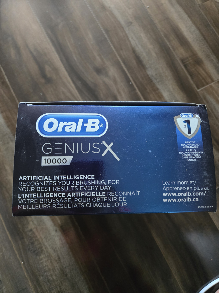 Oral-B Genius X 10000 Rechargeable Toothbrush - New - photo 2