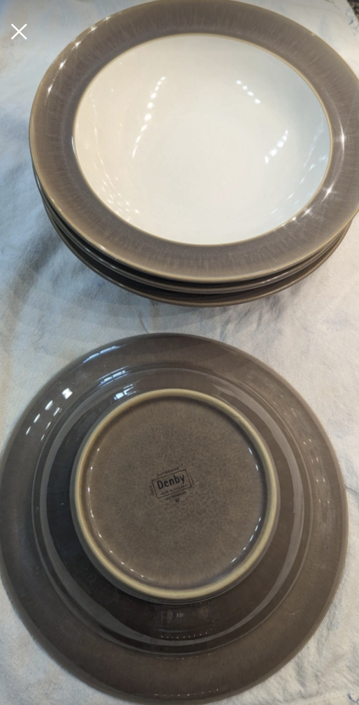 Denby Soup/Salad Bowls - set of 4