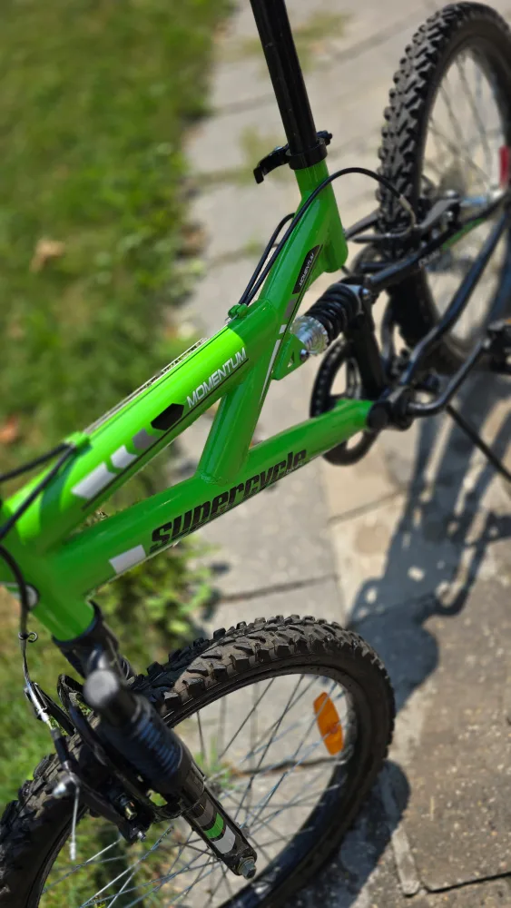 Supercycle Momentum Dual Suspension Bike - Green image indicator(2)