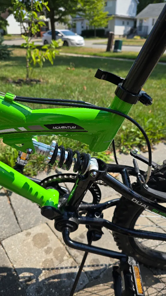 Supercycle Momentum Dual Suspension Bike - Green image indicator(4)