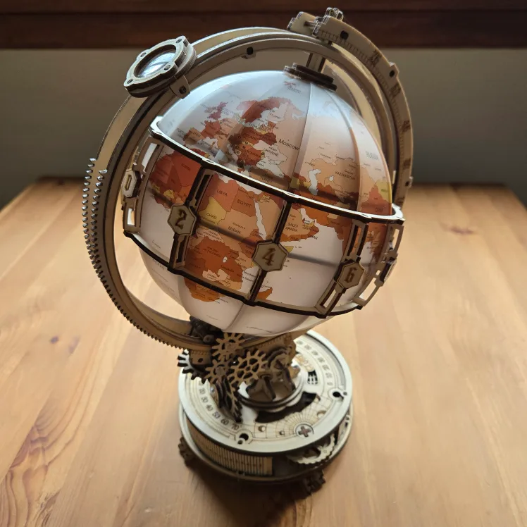 Wooden Globe Model Kit thumbnail