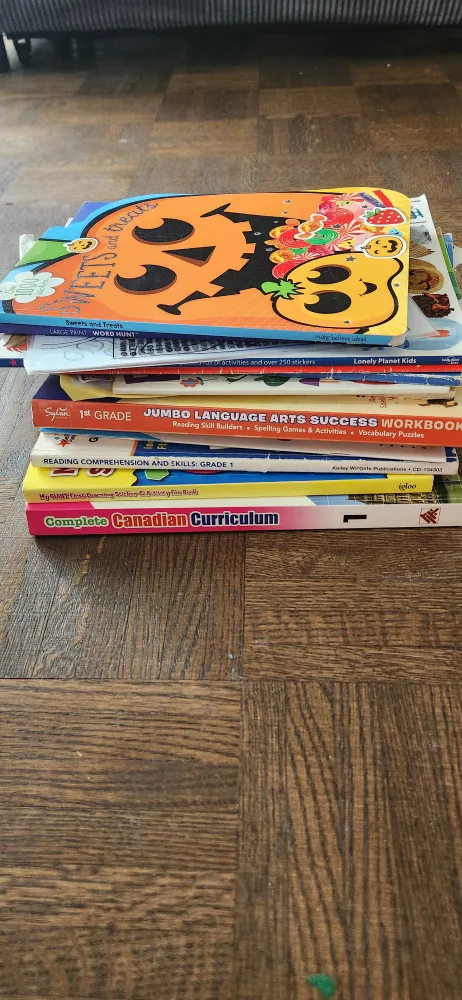 free Grade 1 activity book #freecycle thumbnail