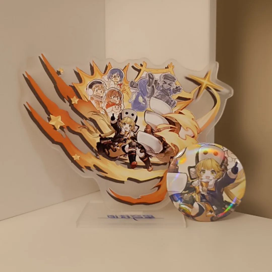 Honkai Character Acrylic Stand & Pin thumbnail