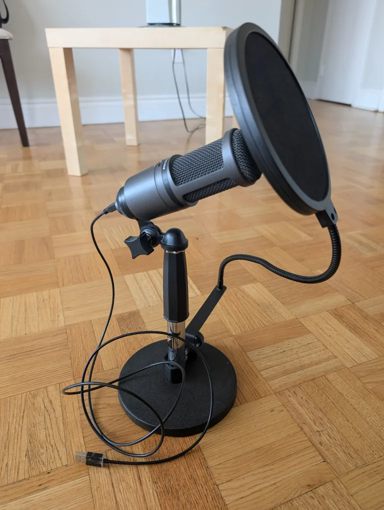 🥕 Audio-Technica AT2020 Cardioid Condenser Microphone image indicator(4)