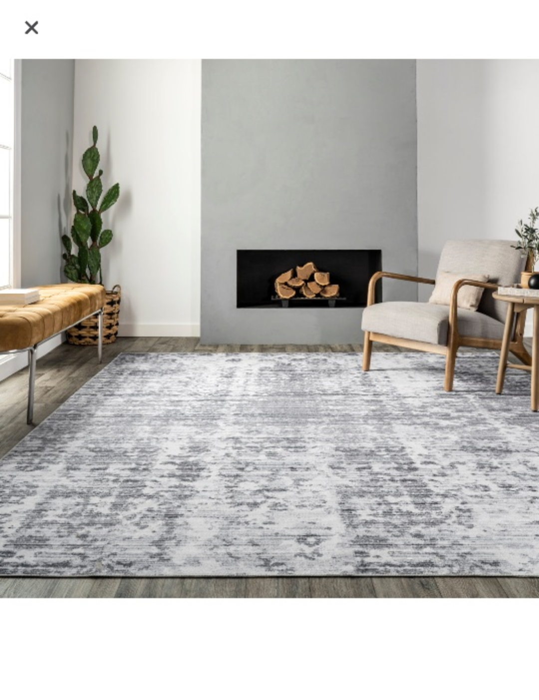 Nuloom SpinClean Machine Washable Rug 4ftx6ft - photo 2