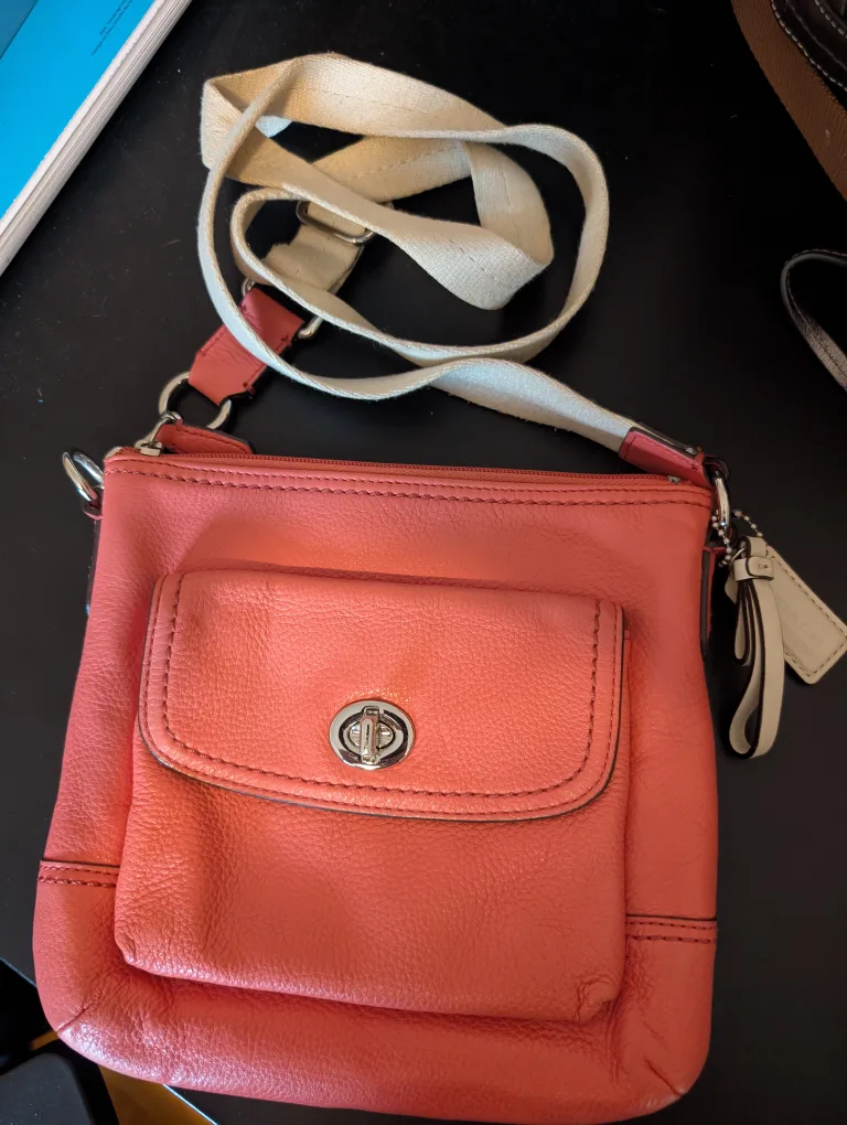 Coach Crossbody Bag - Coral thumbnail