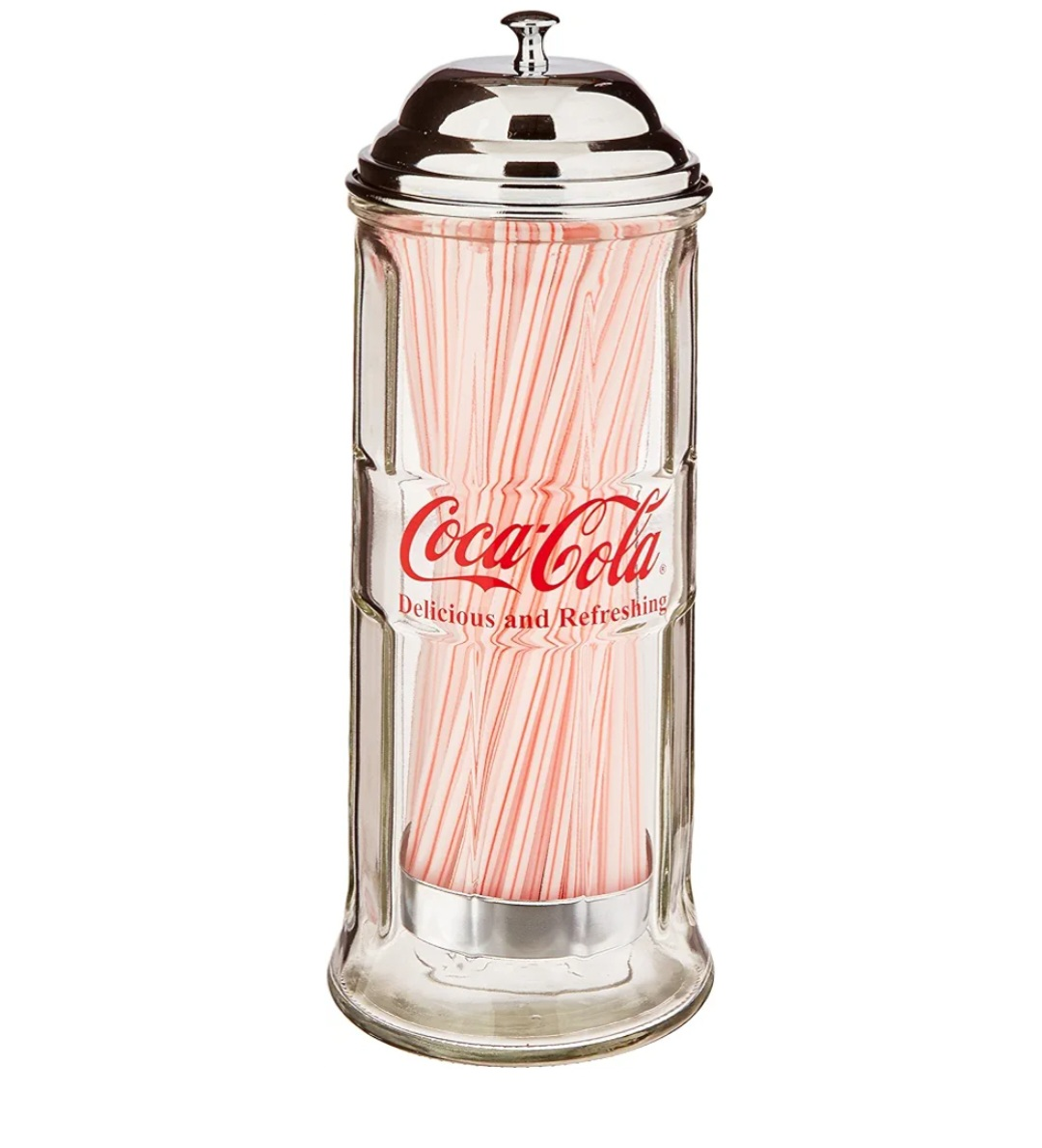 Brand New : Coca-cola Strawer Dispenser - photo 2