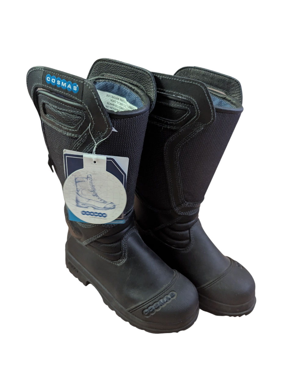 READ AD: NEW COSMAS firefighting boots REG $200+