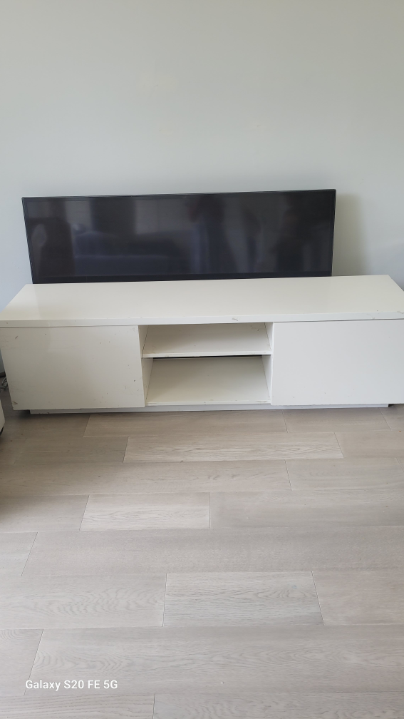 White TV Stand