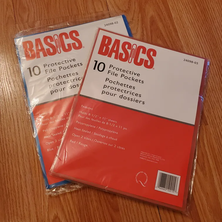 Protective File Pockets thumbnail