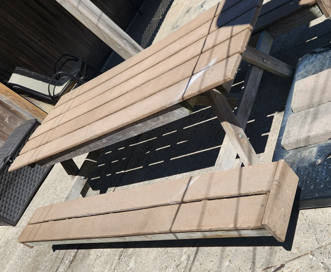 Weather resistant heavy duty picnic table image indicator(2)