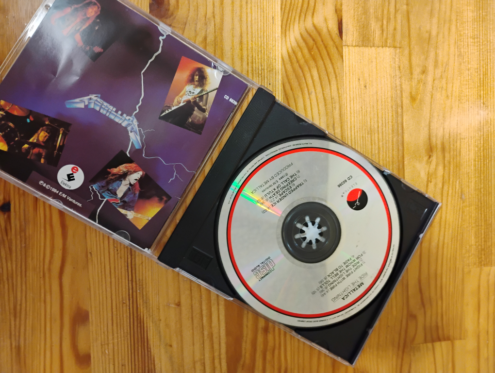 Metallica - Ride the Lightning CD - photo 2