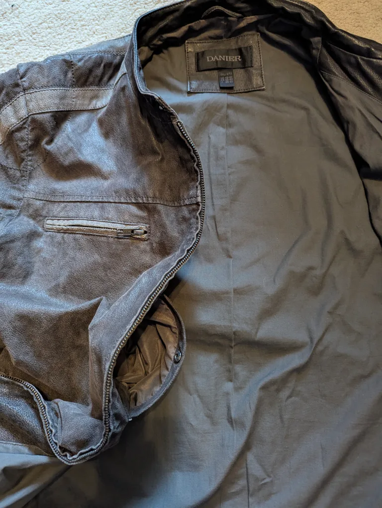 Danier Pig Leather Jacket image indicator(6)