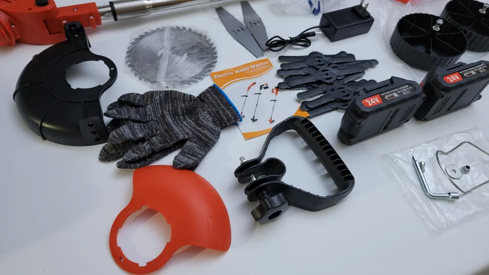 Cordless Electric Weed Eater 24V | 3-in-1 Grass Trimmer & Edger image indicator(5)