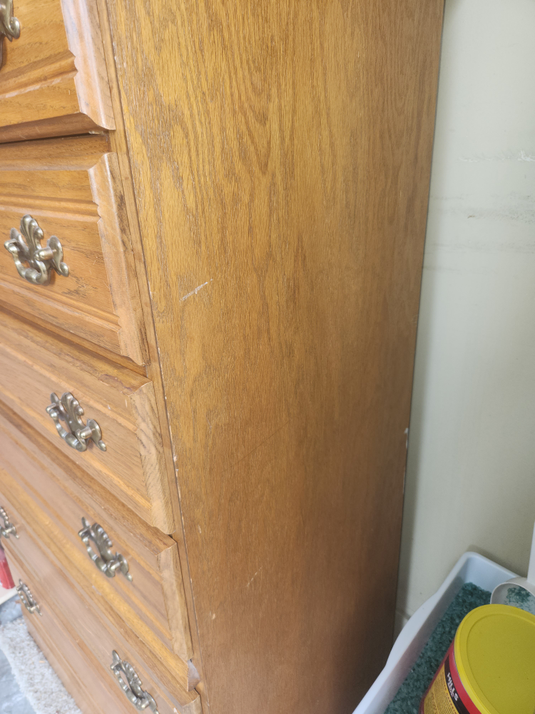 Tall Wooden Dresser - photo 3