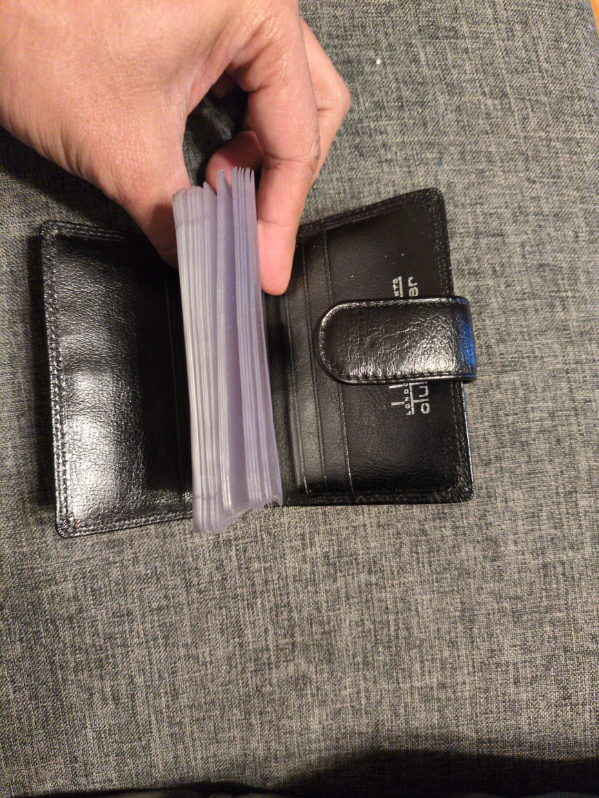 Club Rochelier Black Leather Card Holder - photo 5