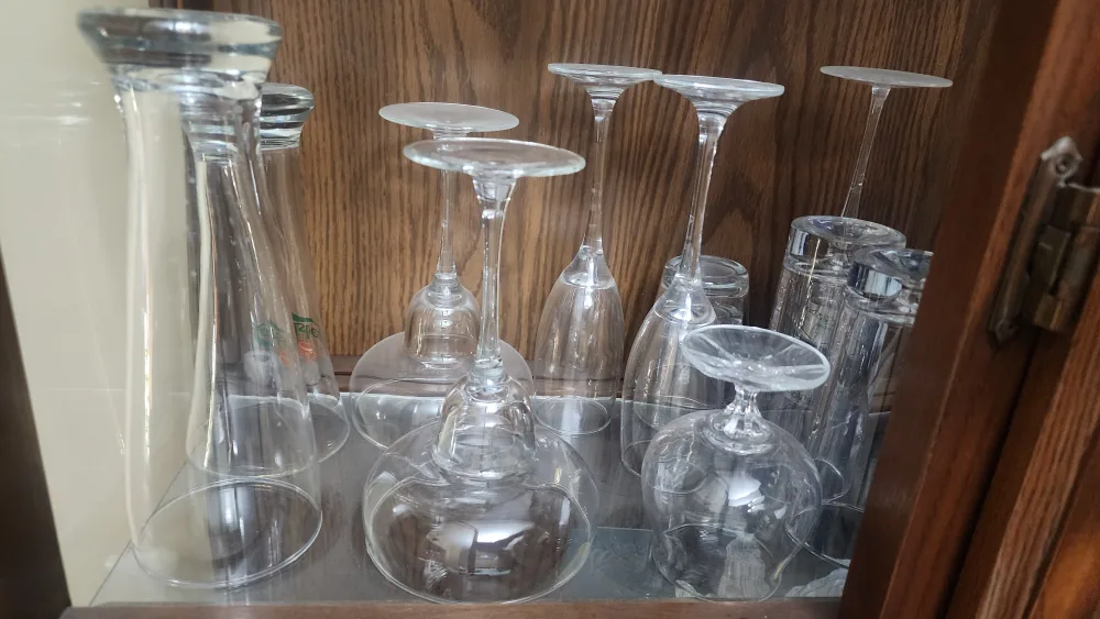 Bar tools and cocktail glasses, crystal. image indicator(6)