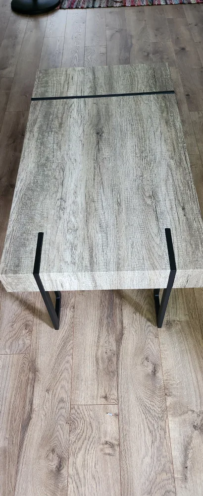 Coffee Table - Wood and Metal image indicator(2)