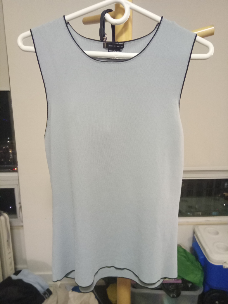 Lauren Hansen Sleeveless Top - Size L - photo 3