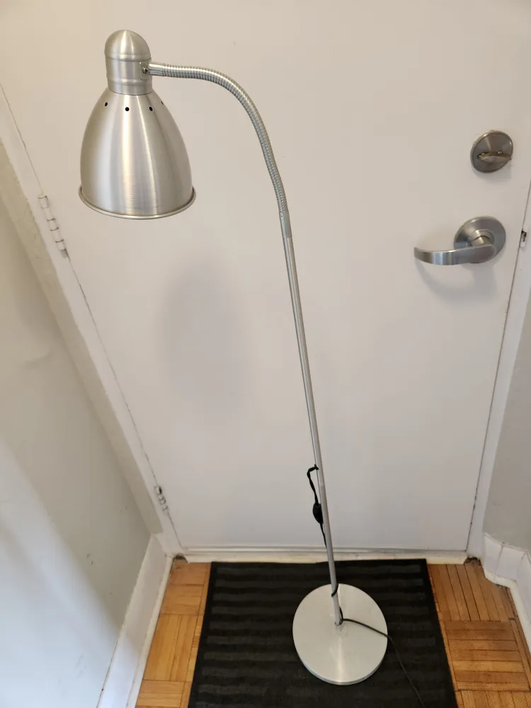IKEA Floor Lamp - Silver Colour image indicator(2)