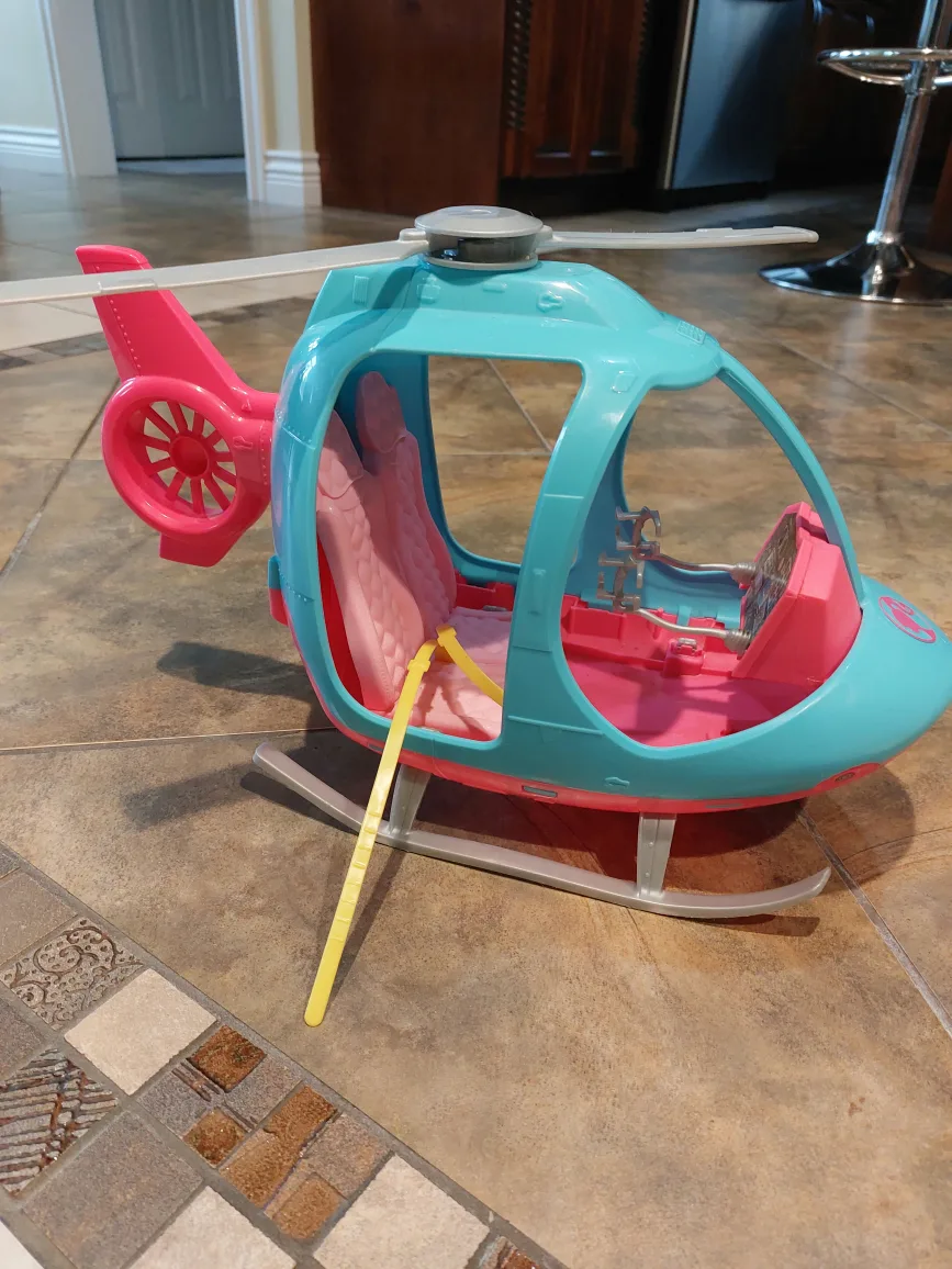 🧡 barbie helicopter toy thumbnail