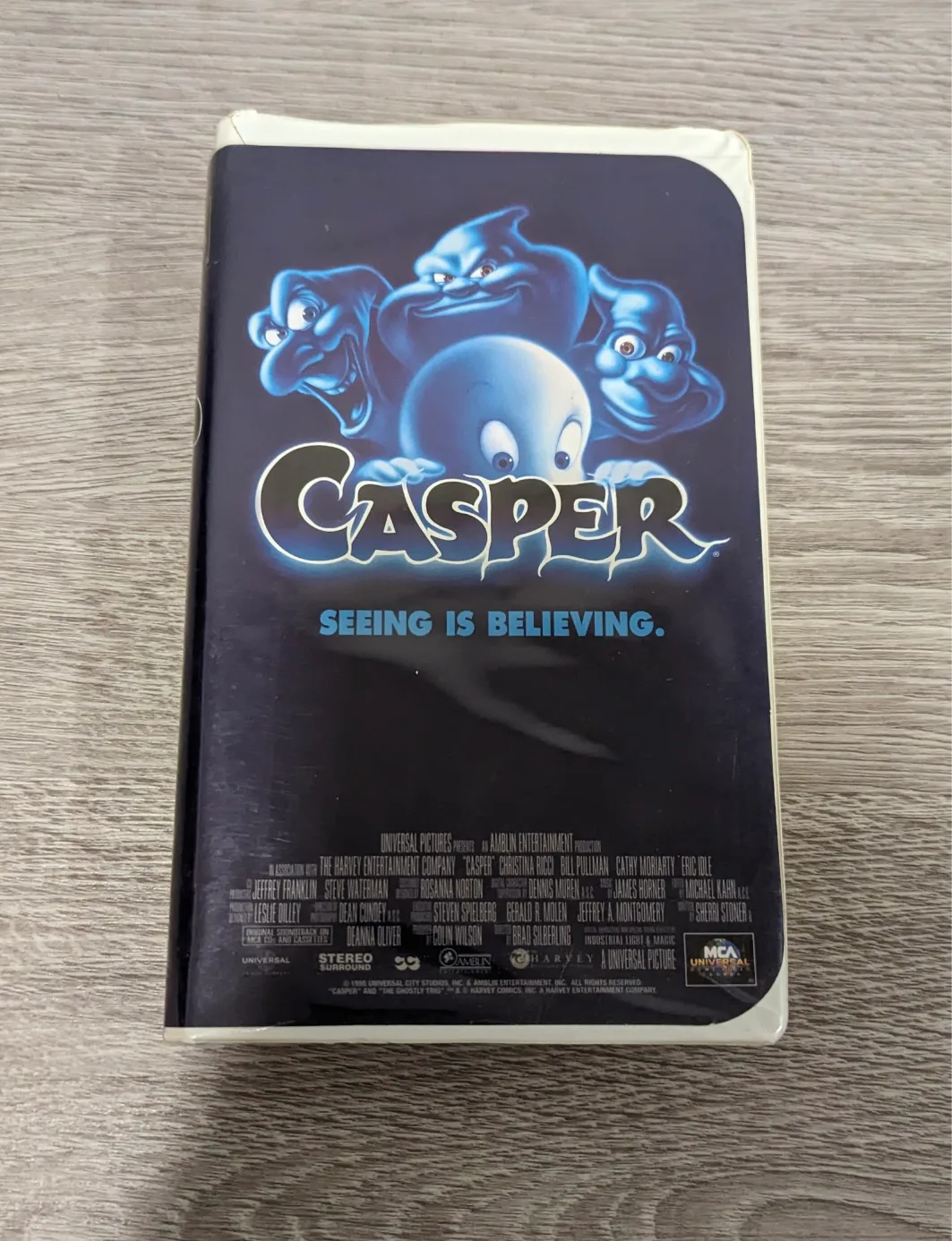 Casper VHS Tape - Seeing is Believing Movie thumbnail