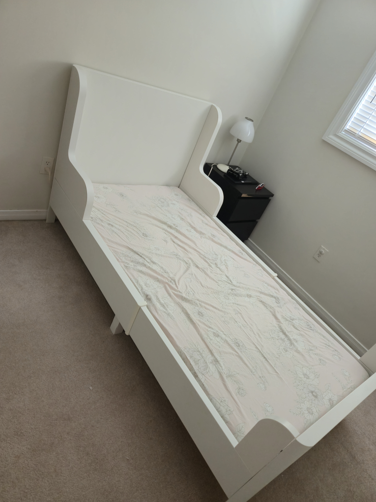 IKEA BUSUNGE Extendable Bed - White - photo 2