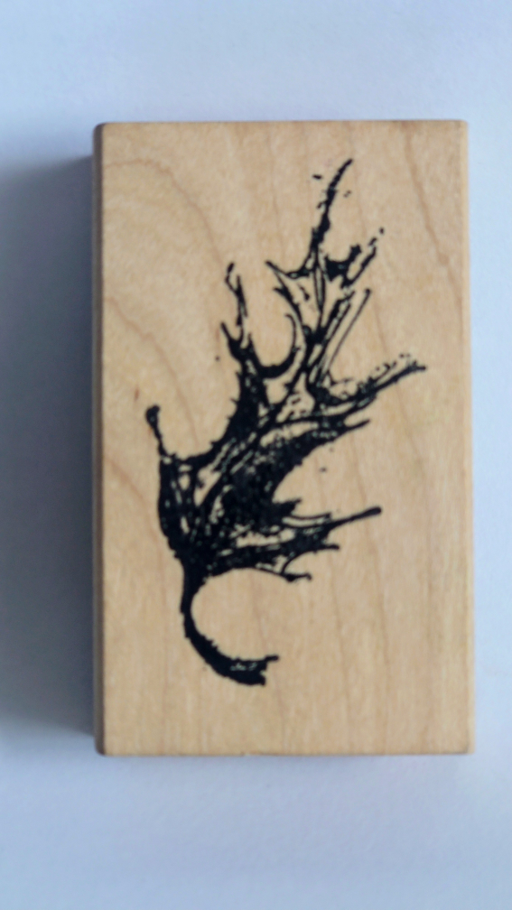 Oak Leaf Rubber Stamp