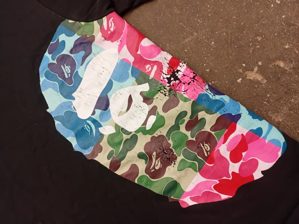 A Bathing Ape BAPE Black T-Shirt - 2XL image indicator(2)