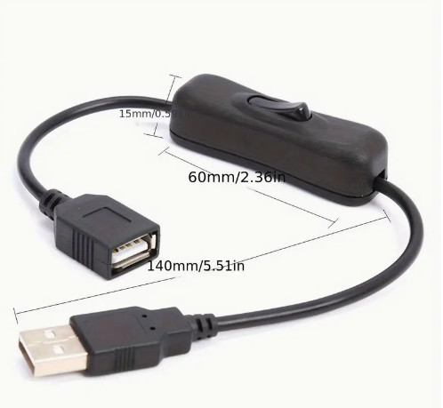 USB Cable with Switch - photo 4