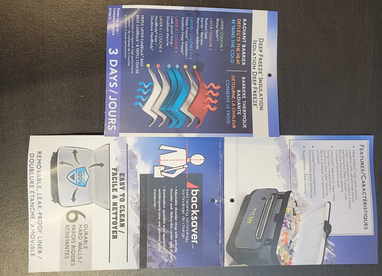 Titan Deep Freeze Zipperless Cooler image indicator(6)