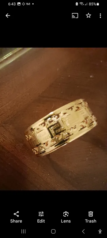 Gold-tone Bangle Bracelet image indicator(2)