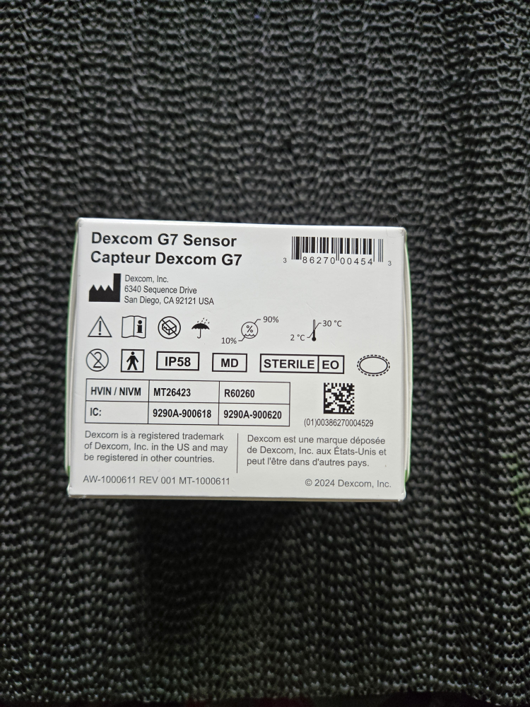 New Dexcom G7 Sensor - photo 3