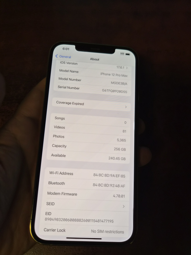 iPhone 12 Pro Max 256GB - Gold - photo 2