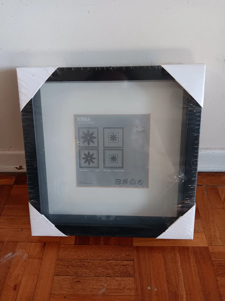 IKEA small RIBBA picture frame (NEW) thumbnail