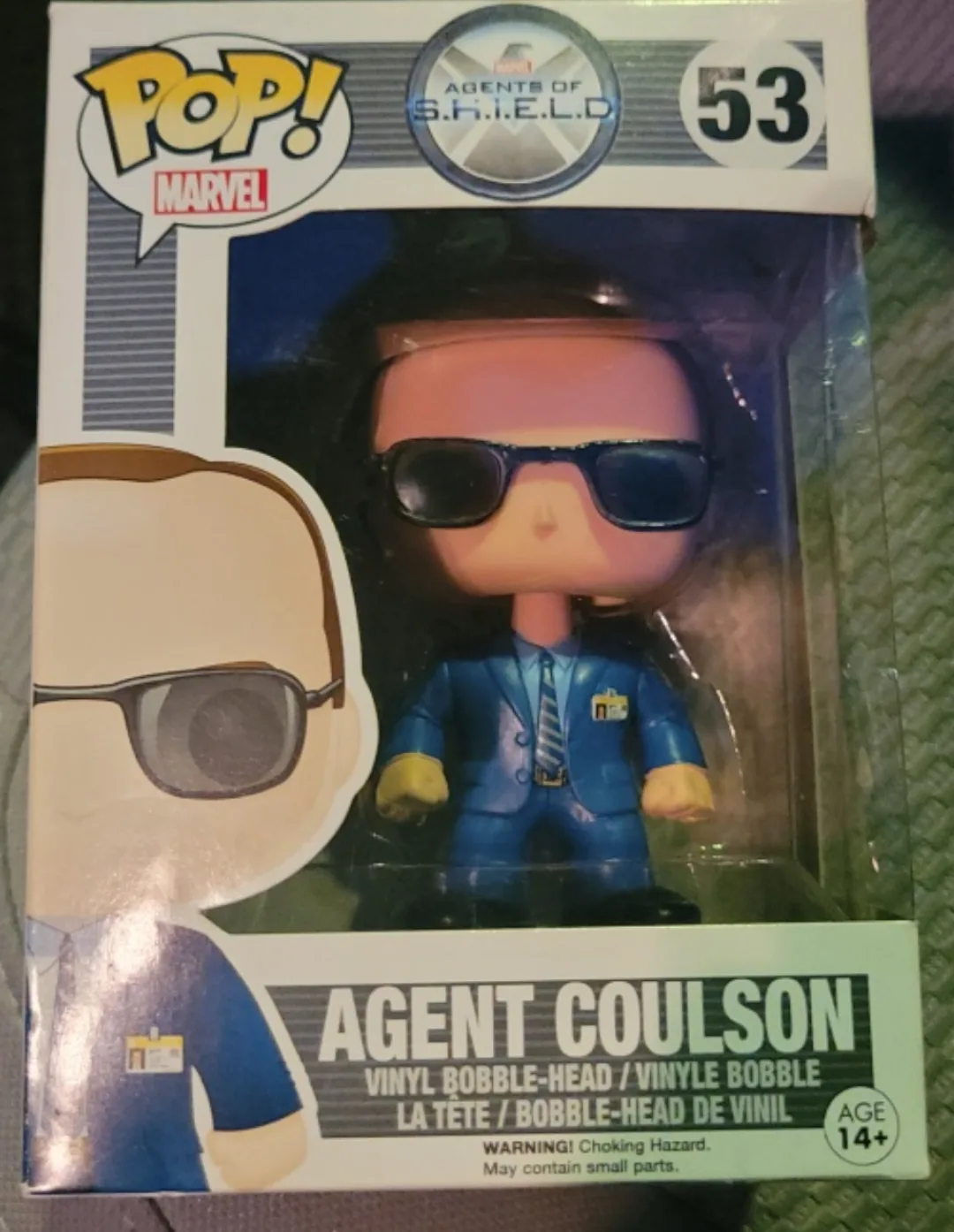 Funko Pop! Marvel Agent Coulson #53 Vinyl Figure thumbnail