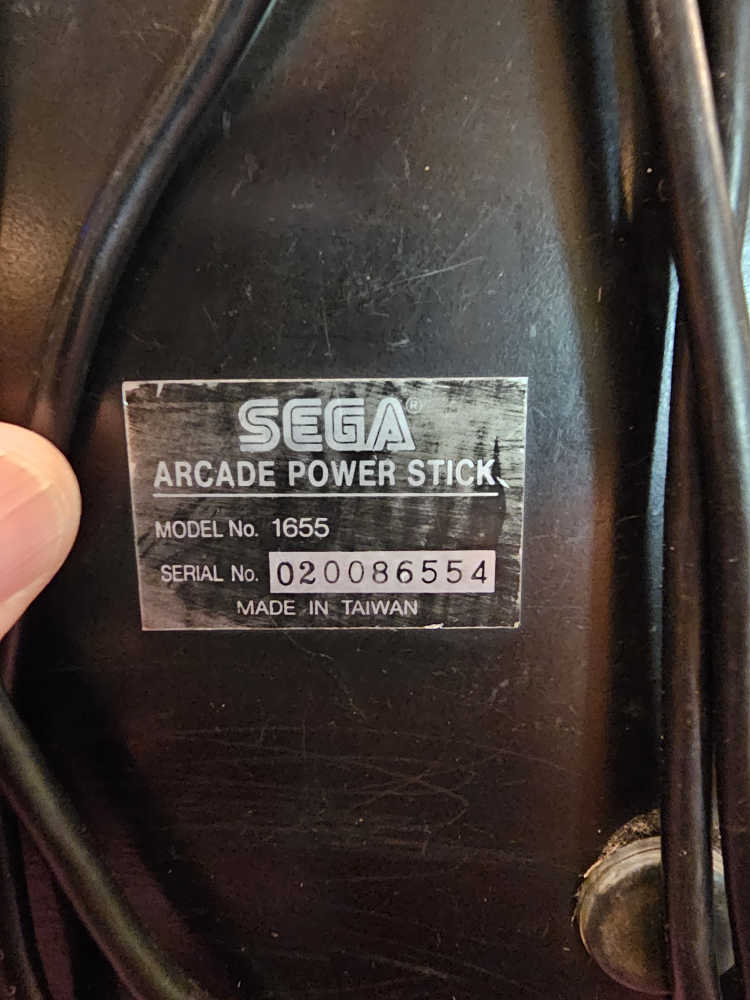 Sega Genesis Arcade Power Stick Model 1655 - photo 3
