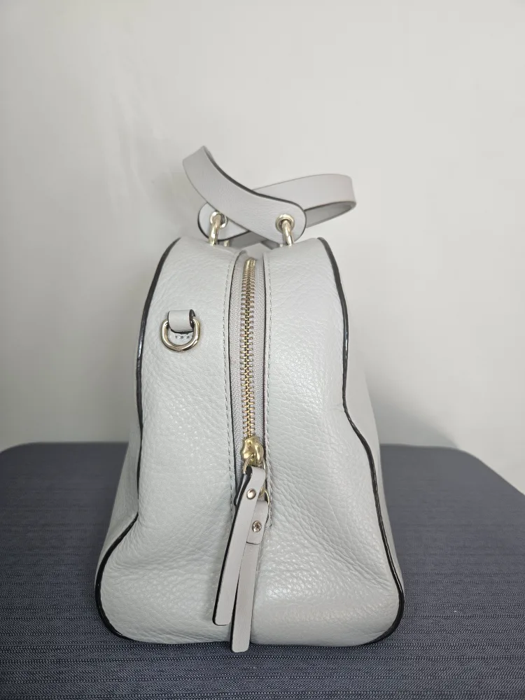 Kate Spade Satchel - Light Grey Leather image indicator(6)