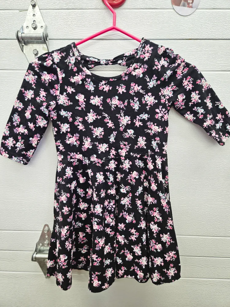 The Children's Place Floral Dress - Size M (7/8) thumbnail