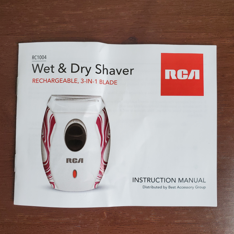 🥕🥕 RCA Wet & Dry Shaver RC1004 - photo 5