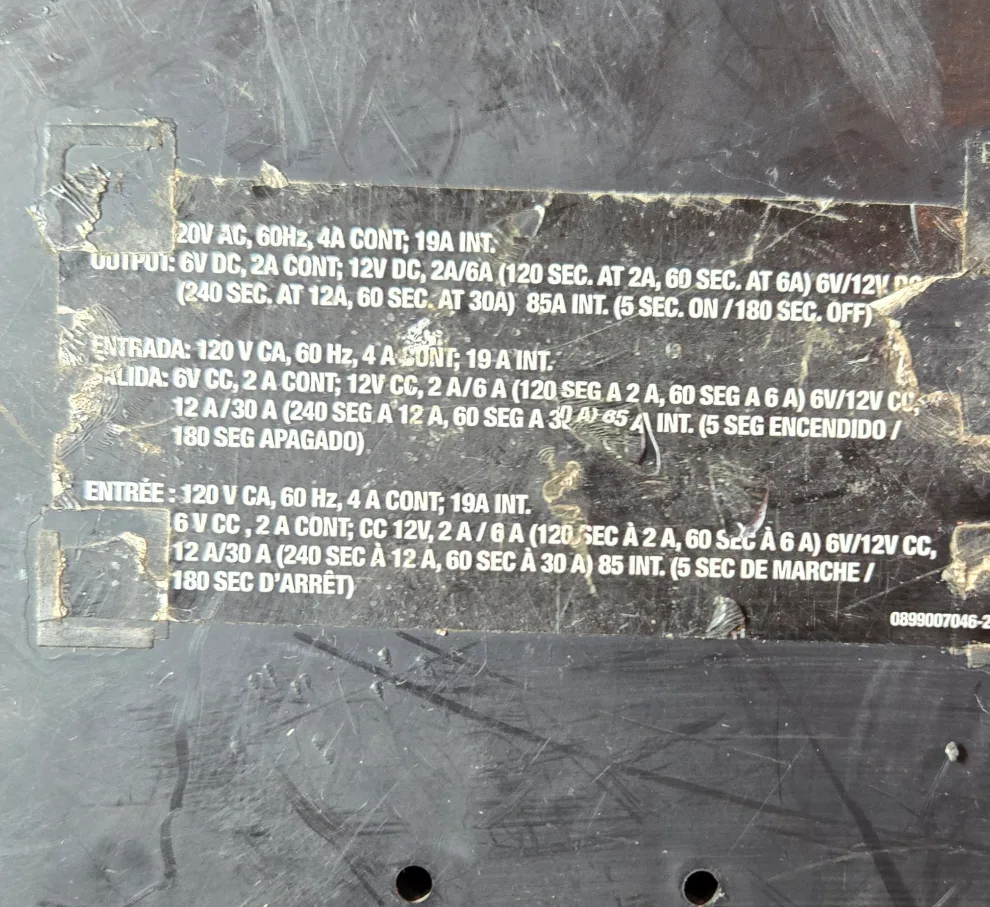 Schumacher Electric SC1308 100A 6V/12V image indicator(5)